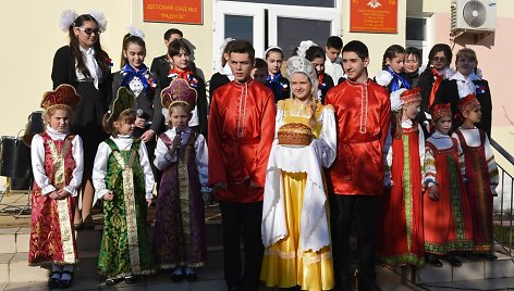 Vaikų darželio atidarymas Tadžikistane