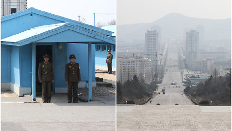 Demilitarizuota zona ir Kesongo miestas Šiaurės Korėjoje