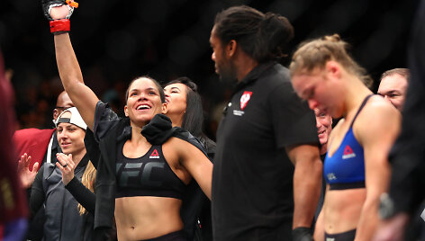 Ronda Rousey prie&scaron; Amandą Nunez