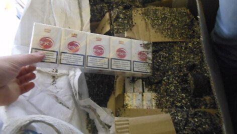 Sulaikytos cigaretės
