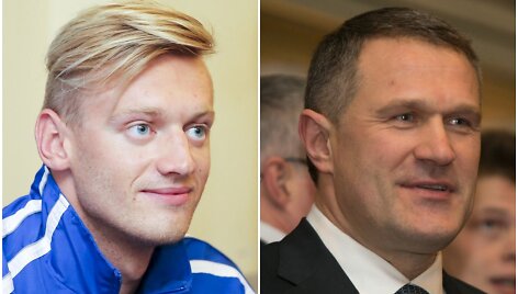 Giedrius Titenis ir Virgilijus Alekna