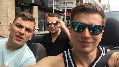 Rolandas Mackevičius, Mantas Katleris ir Jonas Nainys