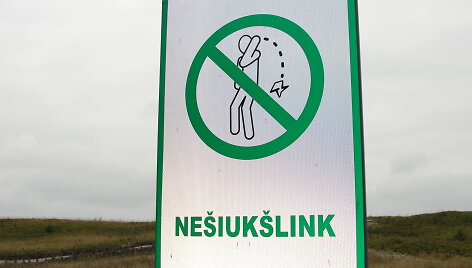 Ženklas "ne&scaron;iuk&scaron;link"