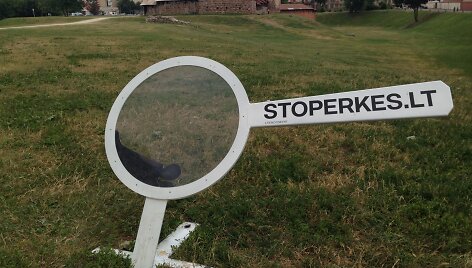 Kaune nuniokotos &bdquo;Stoperkes.lt&ldquo; instaliacijos