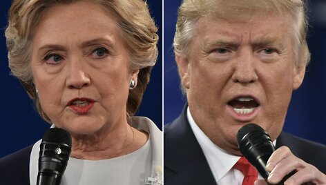 Donaldo Trumpo ir Hillary Clinton antrieji debatai