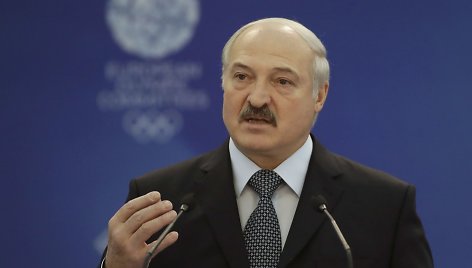 Baltarusijos prezidentas Aliaksandras Lukašenka 