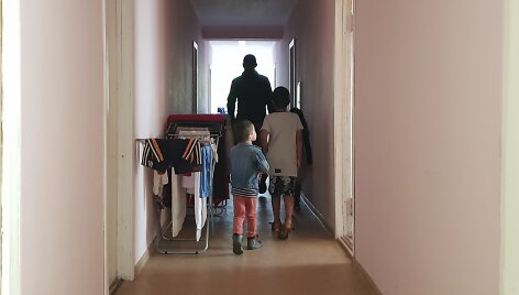 Afganistaniečių vertėjų &scaron;eimos įkurdintos Raseiniuose.