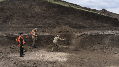 Pilkapių kasinėjimai Ukrainoje