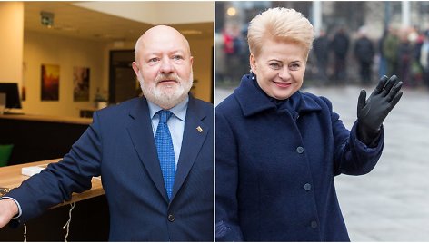 Eugenijus Gentvilas ir Dalia Grybauskaitė