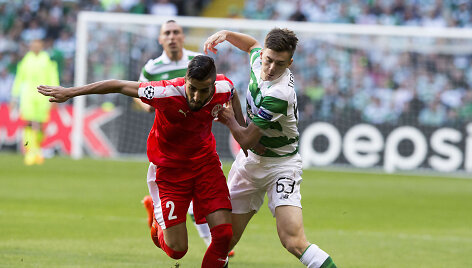 Glazgo &bdquo;Celtic&ldquo; yra per žingsnį nuo Čempionų lygos pagrindinio turnyro
