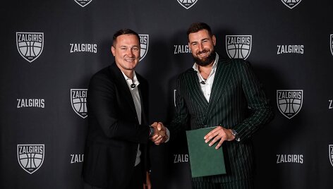 Paulius Jankūnas ir Jonas Valančiūnas