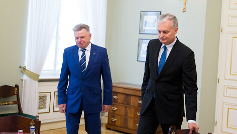 Jaroslavas Narkevičius ir Gitanas Nausėda