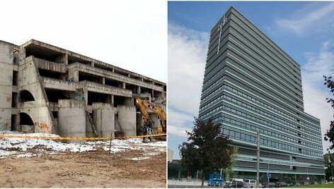 Vietoje nebaigto statyti vie&scaron;bučio &bdquo;Sputnik&ldquo; i&scaron;dygo verslo centras &bdquo;Quadrum&ldquo;