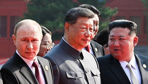 Vladimiras Putinas, Xi Jinpingas, Kim Jong Unas