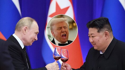Vladimiras Putinas, Donaldas Trumpas ir Kim Jong Unas