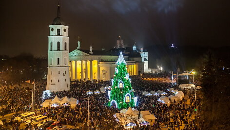 2015-ųjų Vilniaus Kalėdų eglė
