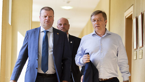 Saulius Skvernelis, Ramūnas Karbauskis