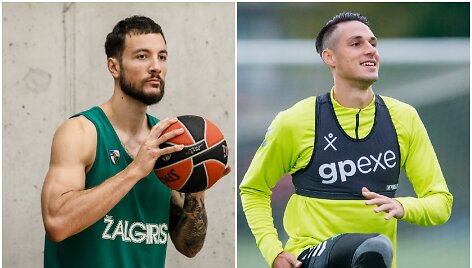 Joffrey Lauvergne'as ir Dominykas Barauskas