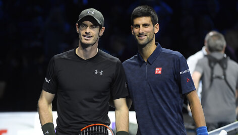 Andy Murray nugalėjo Novaką Džokovičių ir triumfavo &bdquo;ATP World Tour Finals&ldquo; turnyre