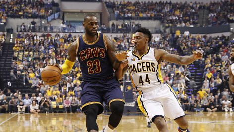 LeBronas Jamesas ir Jeffas Teague