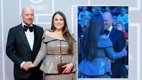 Marija Palaikytė su vyru Fulvo