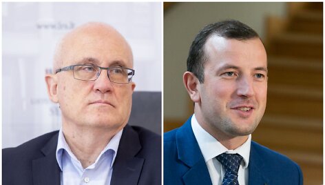 Stasys Jakeliūnas ir Virginijus Sinkevičius