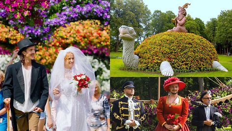 Pakruojo dvare atidarytas Gėlių, meno ir meilės festivalis