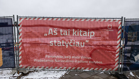 Vilniaus miesto opozicijos Nacionalinio stadiono atidarymas