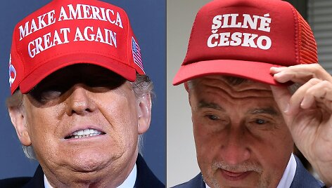 Donaldas Trumpas ir Andrejus Babi&scaron;as