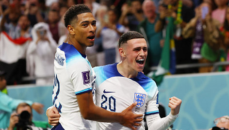 Triumfuoja ir futbolas, ir „socceris“: Anglija ir JAV – pasaulio čempionato aštuntfinalyje