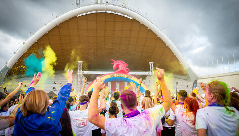  &bdquo;The Color Run&ldquo; bėgimas