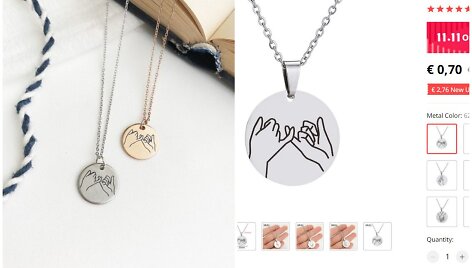 Pakabukai &bdquo;Lovein&ldquo; ir &bdquo;Aliexpress&ldquo; parduotuvėse