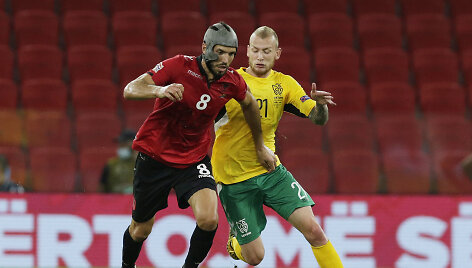 UEFA Tautų lyga: Albanija &ndash; Lietuva