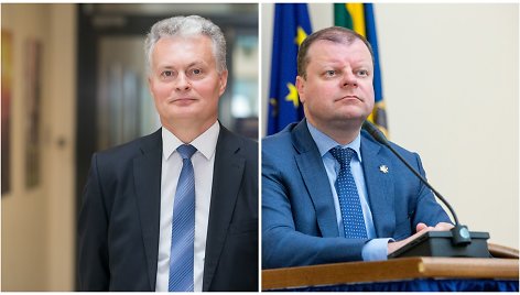 Gitanas Nausėda, Saulius Skvernelis