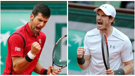 Novakas Džokovičius ir Andy Murray