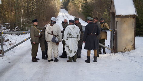 Ukmergėje vyko imituotas Antrasis pasaulinis karas