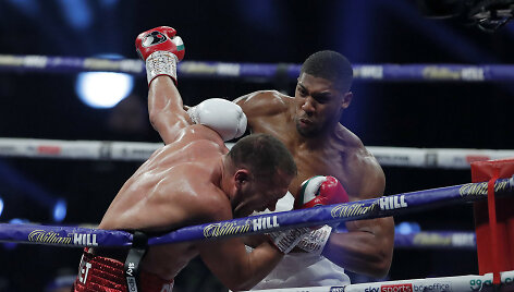 Anthony Joshua nugalėjo Kubratą Pulevą