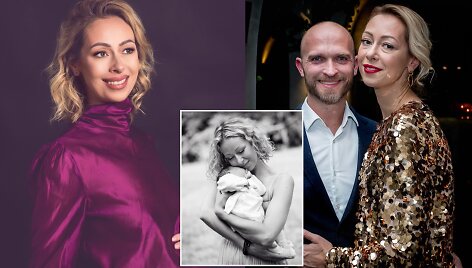 Egidija Bružienė su vyru Mariumi