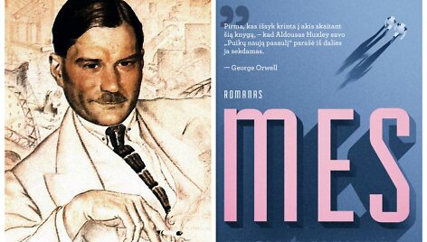 Ra&scaron;ytojas J.Zamiatinas ir jo romanas &bdquo;Mes&ldquo;. 15min koliažas