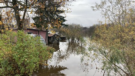 Potvynis Priekulėje