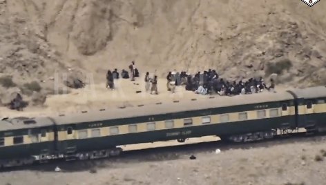 Traukinio užgrobimas Pakistane