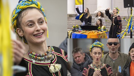 Ukrainos žvaigždės Rotušės aikštėje