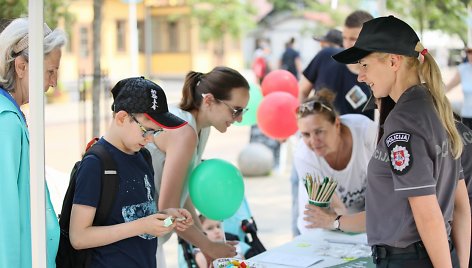 „Palangos vasaros parkas“ kvietė susipažinti su Lietuvos policija