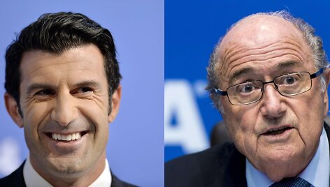 Luisas Figo ir Seppas Blatteris