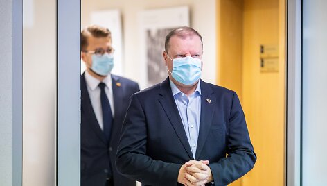 Sauliaus Skvernelio pasisakymas apie naujos partijos kūrimą
