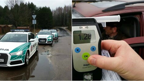 Lietuvos kelių policijos reidas sostinės prieigose