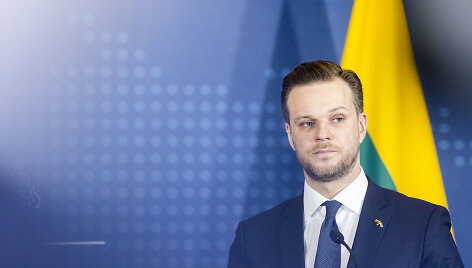 Gabrielius Landsbergis susitiko su JAV valstybės sekretoriumi Antony Blinkenu