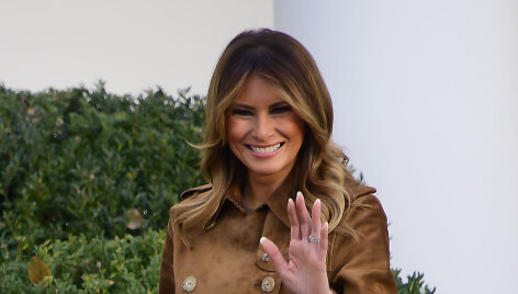 JAV pirmoji ponia Melania Trump