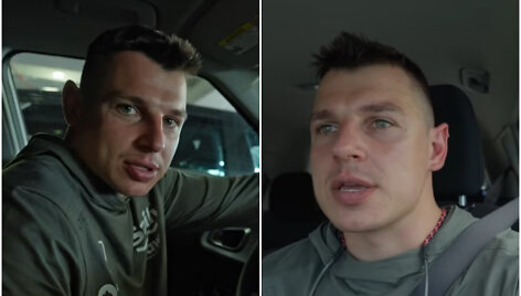 JAV Aurimą Valujavičių sutiko nesvetingai