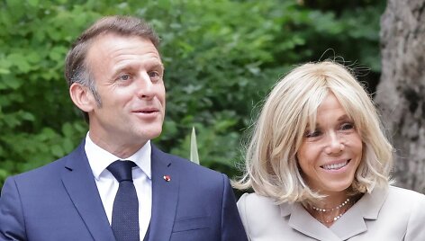 Brigitte ir Emmanuelis Macronas